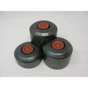 PartyLite Stepping Stones P7168 (set of 3) * Tealights included*